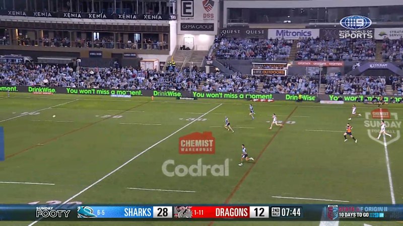 Kennedy's freakish chase and pick-up