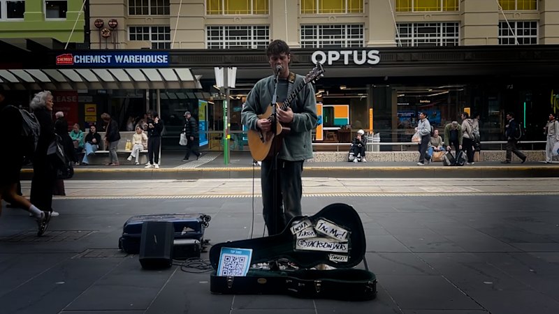 The buskers of Melbourne