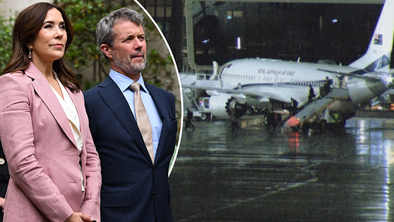 Danish royals Queen Mary and King Frederik touch down in Melbourne
