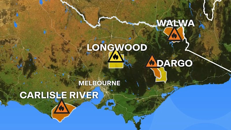 Firefighters brace for heatwave peak in Victoria