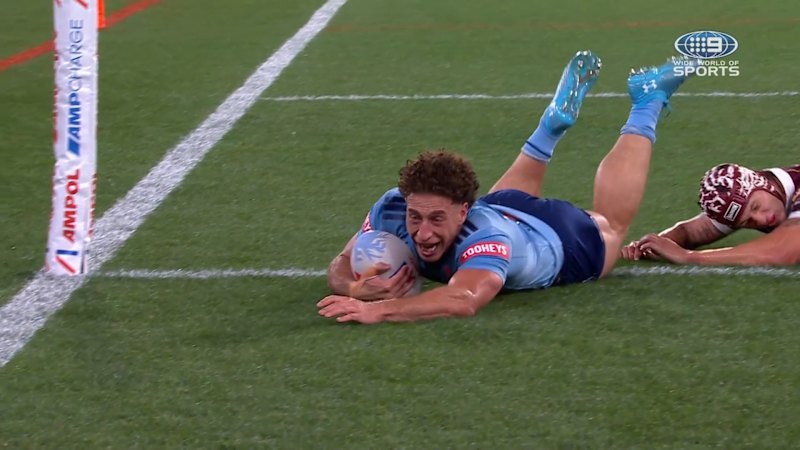 NSW debutant scores a spectacular try