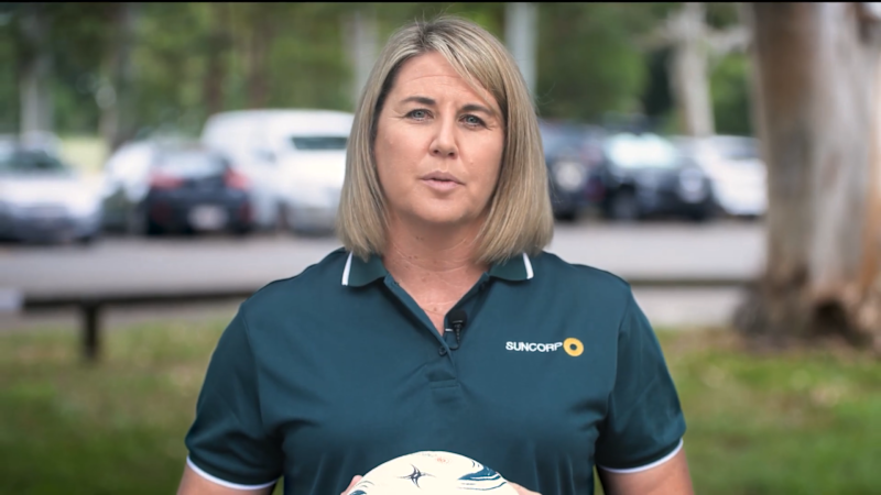 Stacey Marinkovich speaks about road safety for Fatality Free Friday