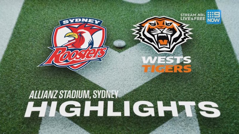 Round 25: Roosters vs Wests Tigers | Highlights