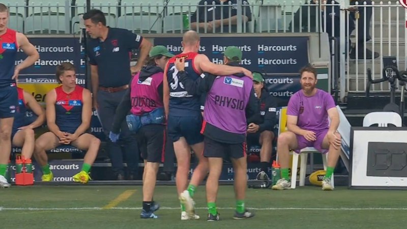 Bizarre scenes as Dee carried off after clanger