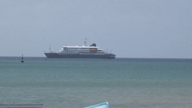 Four Australians on quarantined cruise ship in Atlantic Ocean