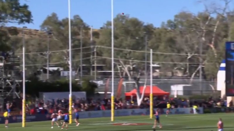 Pickett kicks ridiculous boundary goal in the NT