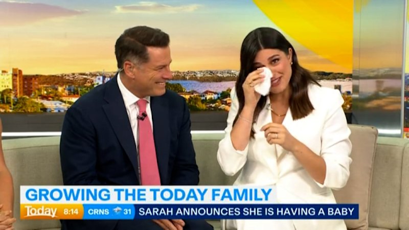 Sarah Abo's emotional announcement