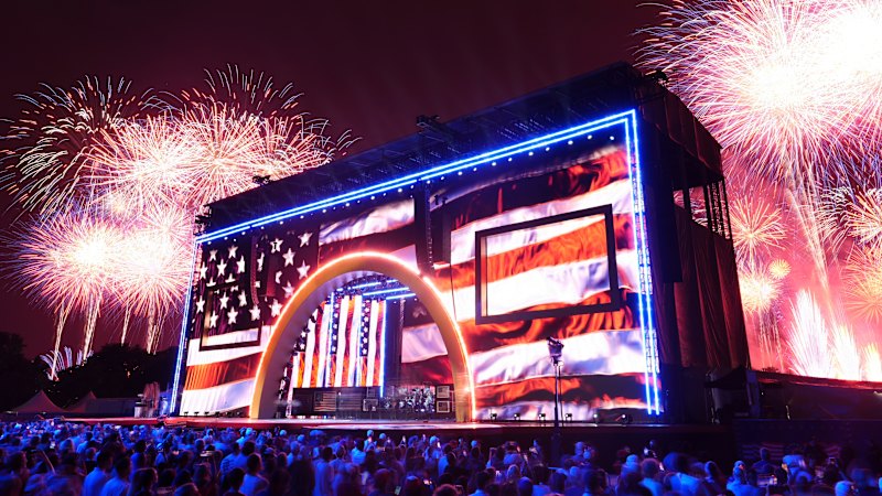 US 4th of July celebrations LIVE updates: Fireworks start as Trump finishes speech at Washington event postponed by storm that upended America’s 250th anniversary celebration