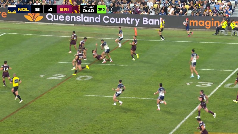 Walsh steamrolled, Cowboys score