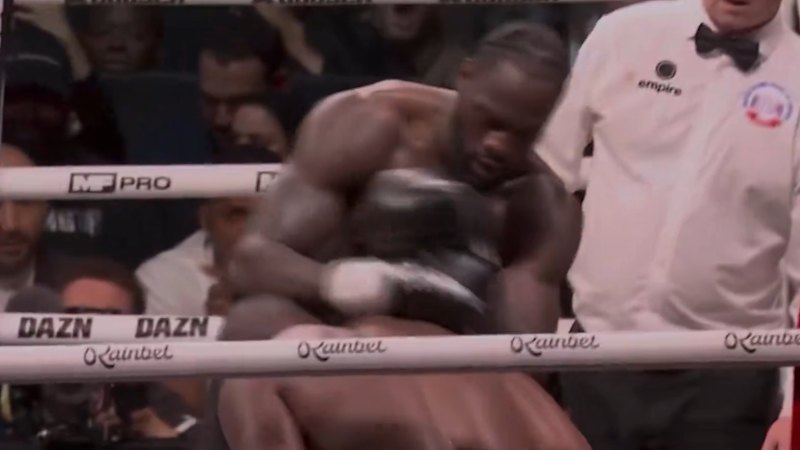 Wilder drops rival in wild clash
