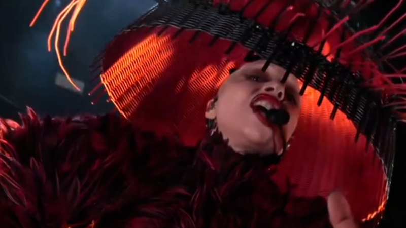 Watch Lady Gaga perform Abracadabra at the Grammys
