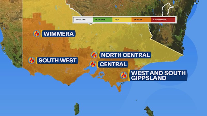 Victoria bracing for dangerous fire conditions