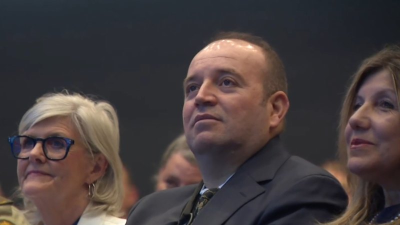 Bondi hero Ahmed al Ahmed handed keys to city