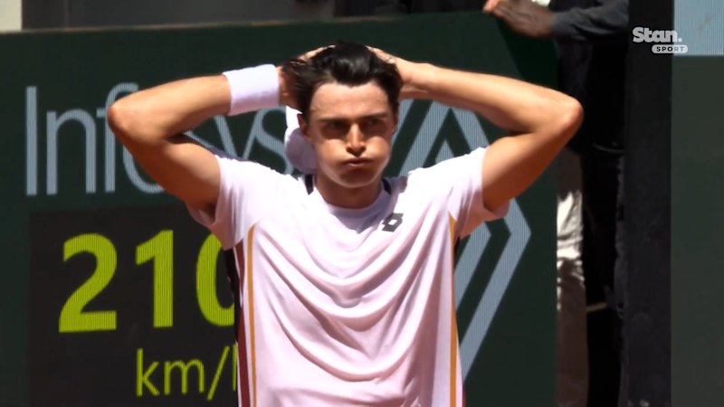 Aussie underdog shocks tennis world with stunning upset
