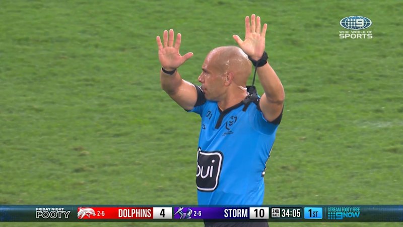 Hammer chases down Fa'alogo then heads to sin bin