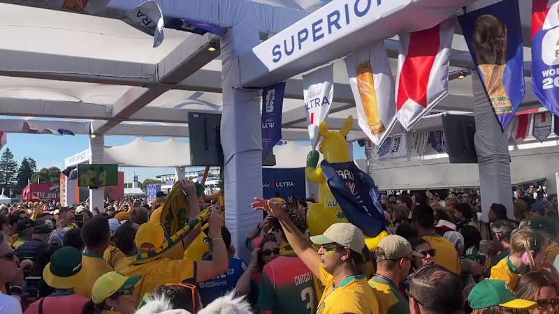 Aussie fans ready to roar in America