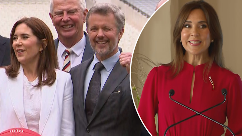 Queen Mary and King Frederik visit Melbourne