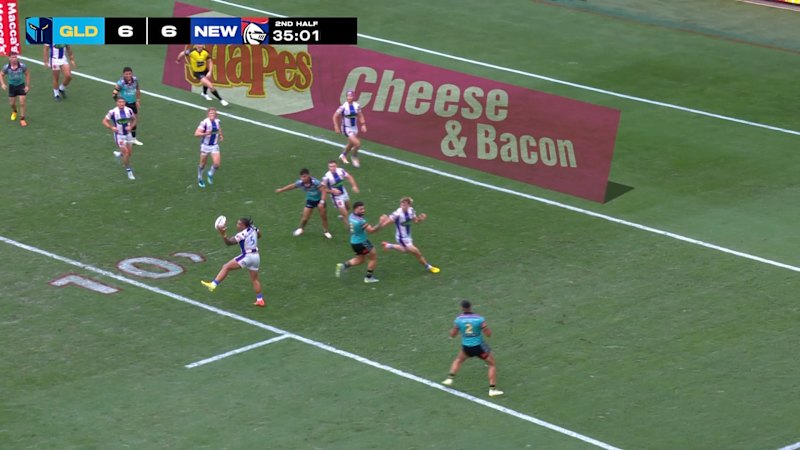 Marzhew scores 90-metre intercept try