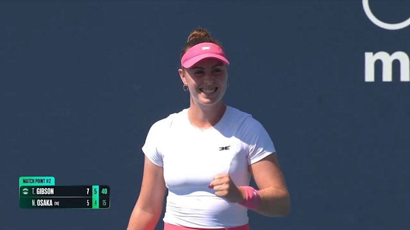 Gibson knocks off former world No.1