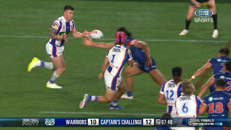 Leiataua's thumb stops Warriors charge
