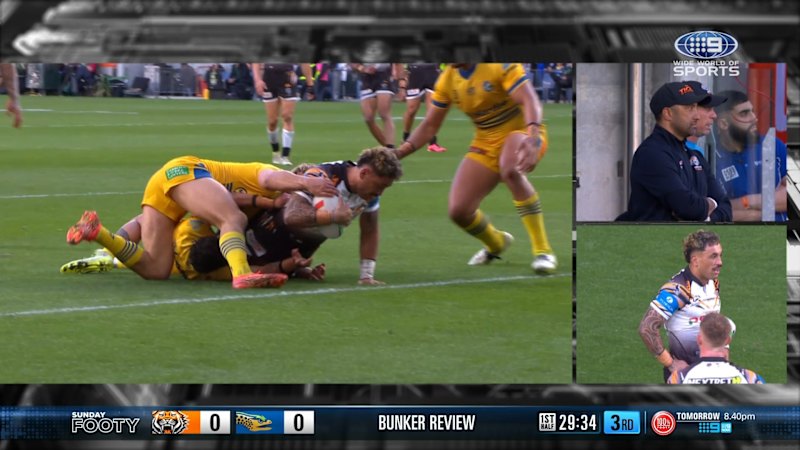 Tigers centre stopped centimetres short