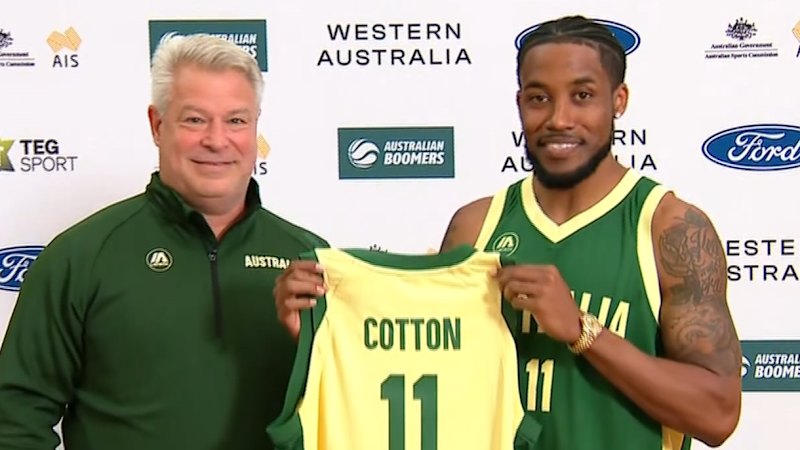Cotton ready to make Boomers debut