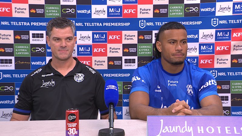 Bulldogs coach reveals bizarre injury