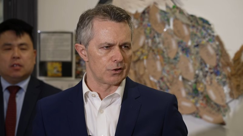 Education minister Jason Clare speaks on failing childcare centres