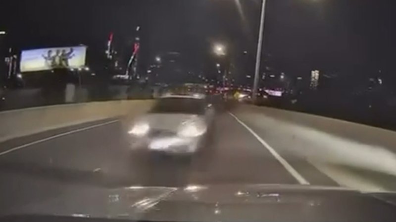 Terrifying near-miss crash caught on camera