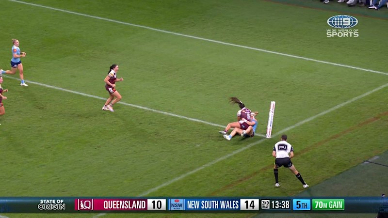 Southwell's epic try-saving tackle