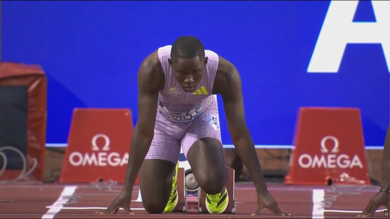 Lachlan Kennedy breaks 10 seconds in the 100m