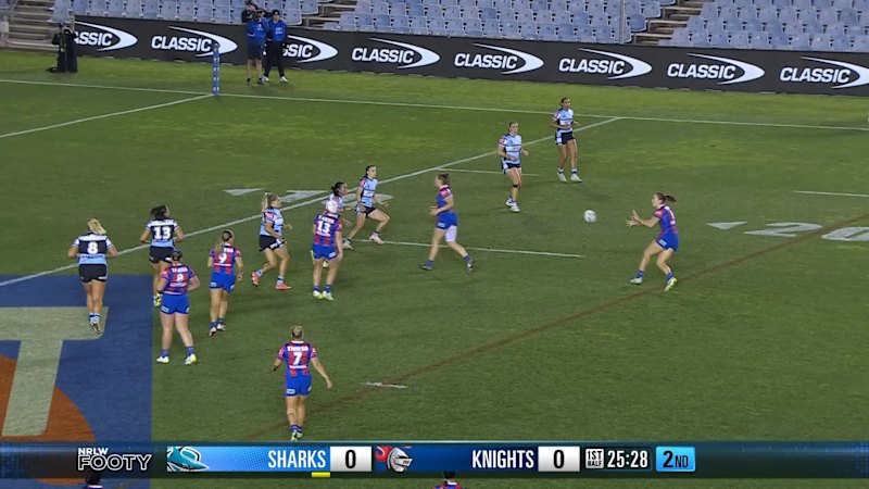 Parker scores first try of NRLW season