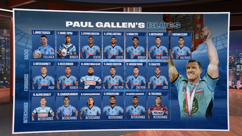 Gal's big No.1 call as NSW team revealed