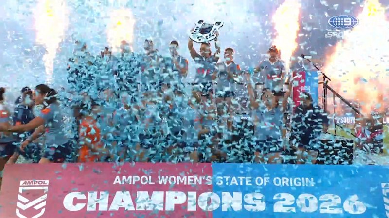 Blues celebrate clinical clean sweep