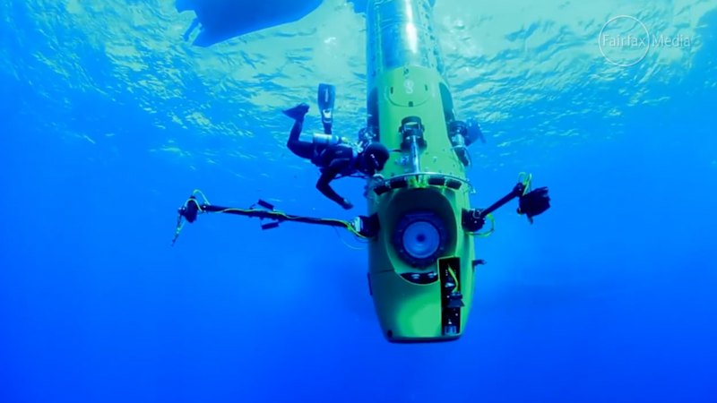 Inside James Cameron's Deepsea Challenger