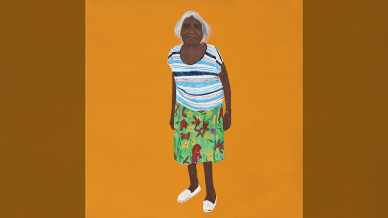 Moment Richard Lewer is announced as winner of the 2026 Archibald Prize