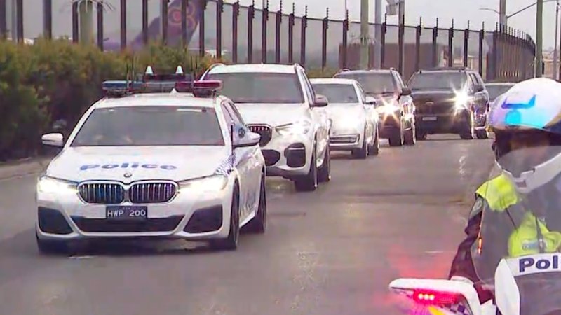 Israeli President Isaac Herzog arrives in Australia