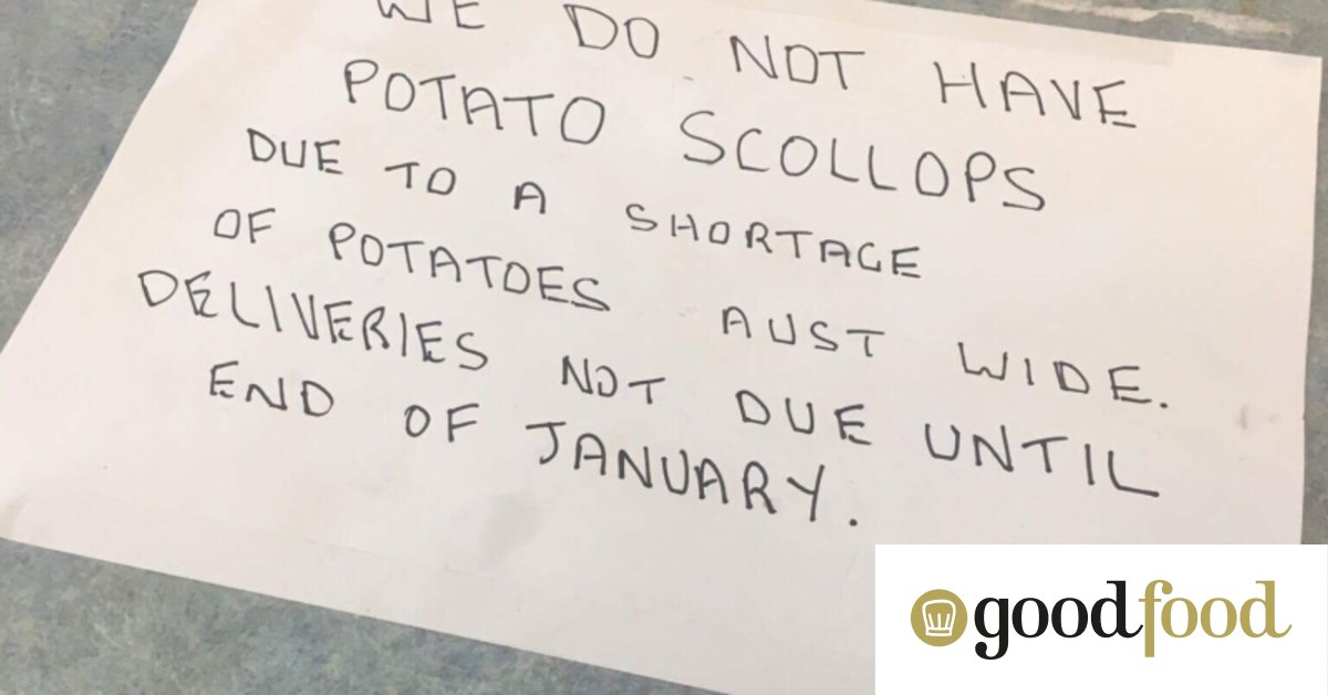 'We can't get any' Canberra takeaway shops battle potato scallop shortage