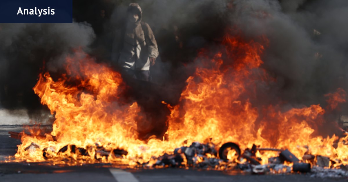 Flames, tear gas and stun grenades: How a stoush over classrooms and toilets exploded into violent mass protests