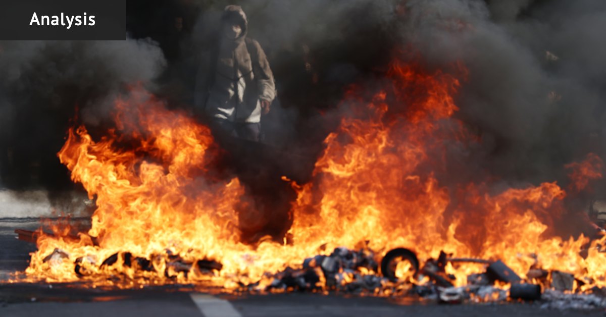 Flames, tear gas and stun grenades: How a stoush over classrooms and toilets exploded into violent mass protests
