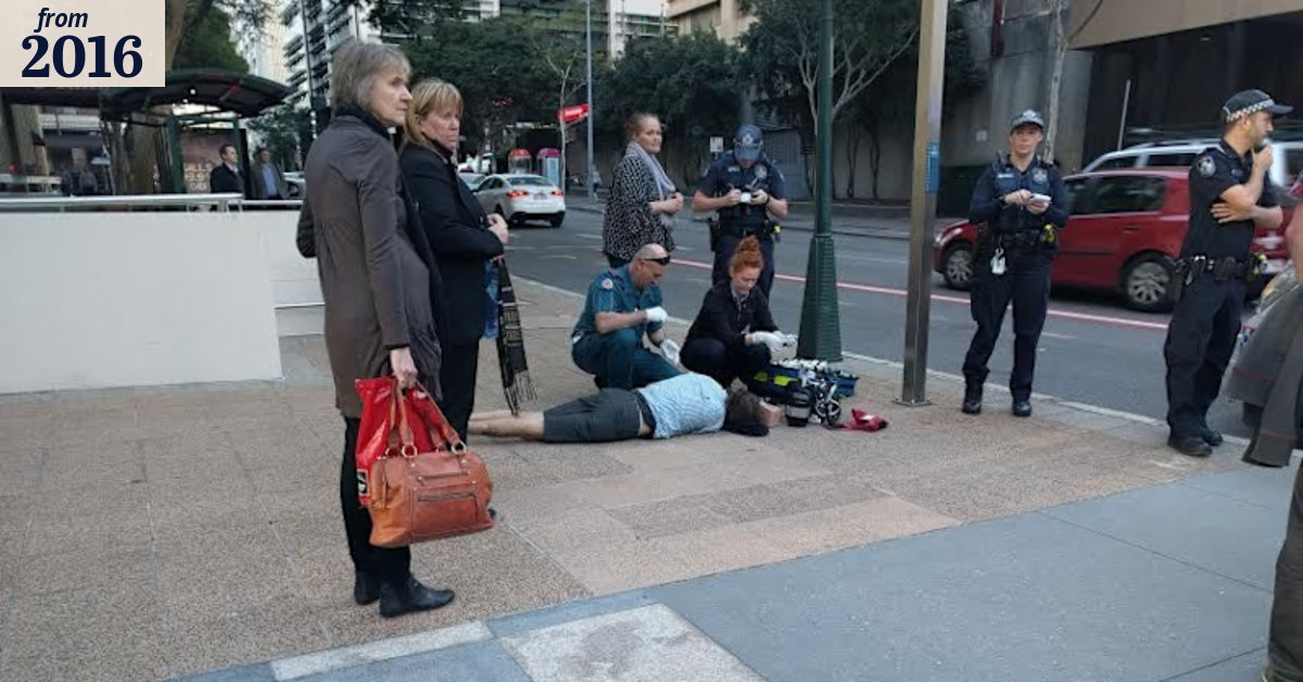 CBD 'one-punch attack' victim dies in hospital