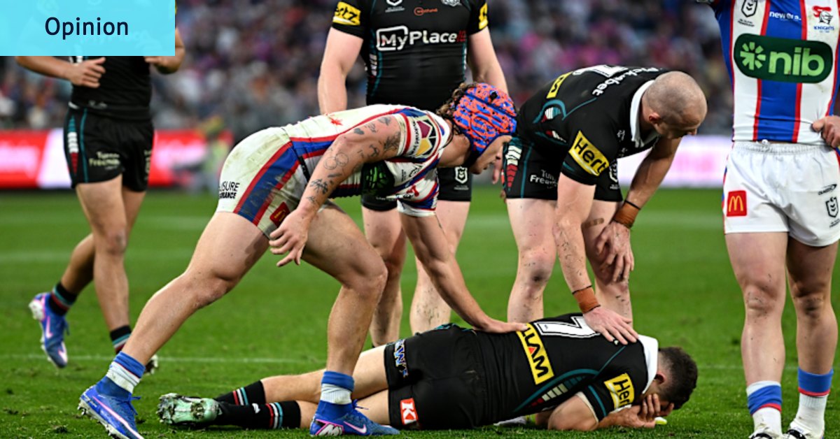 Two hip drops, two very different results: NRL’s inconsistency leaves it open to criticism