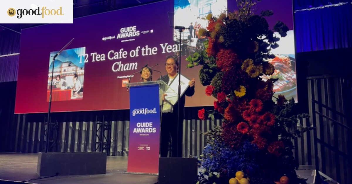 Watch: Cham wins T2 Tea Cafe of the Year