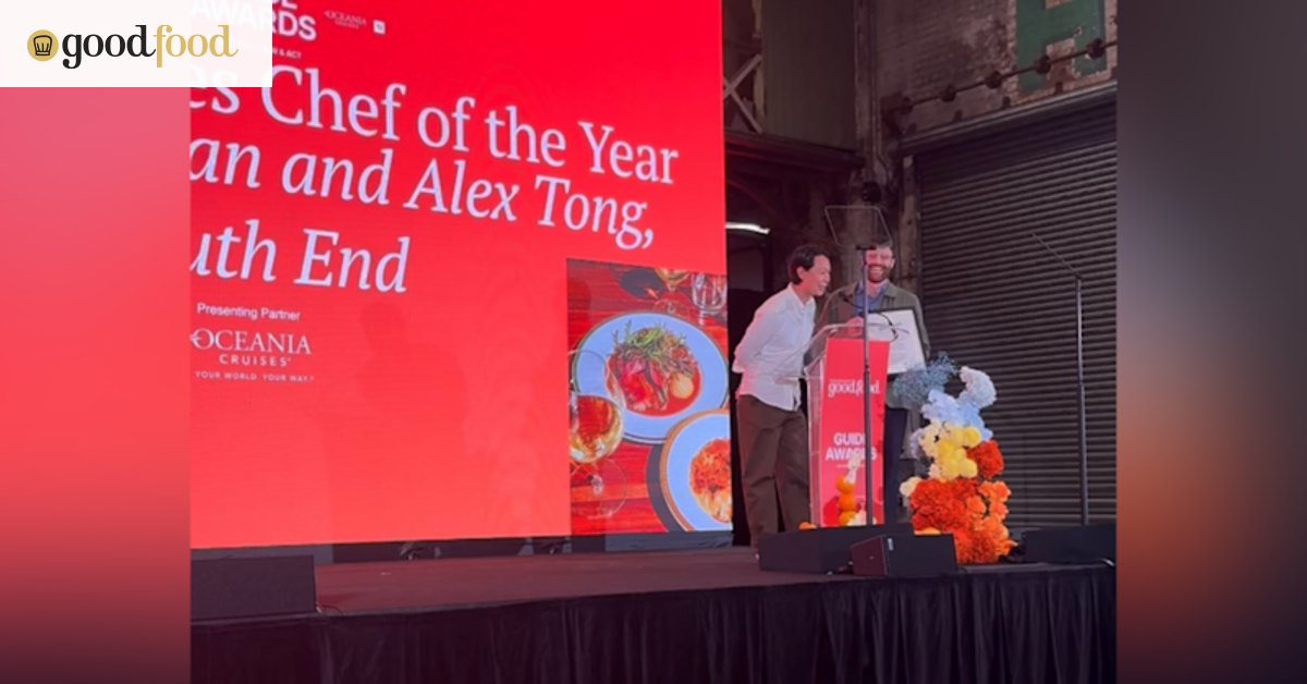 Joint Chef of the Year winners react to award