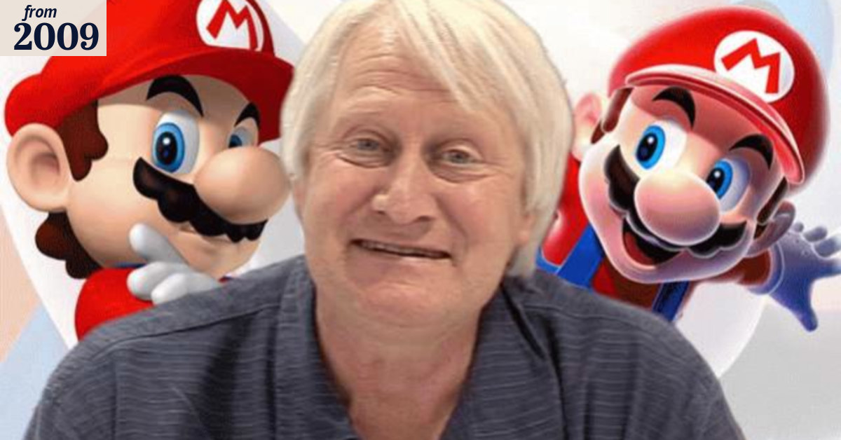 The voice of Mario comes to town