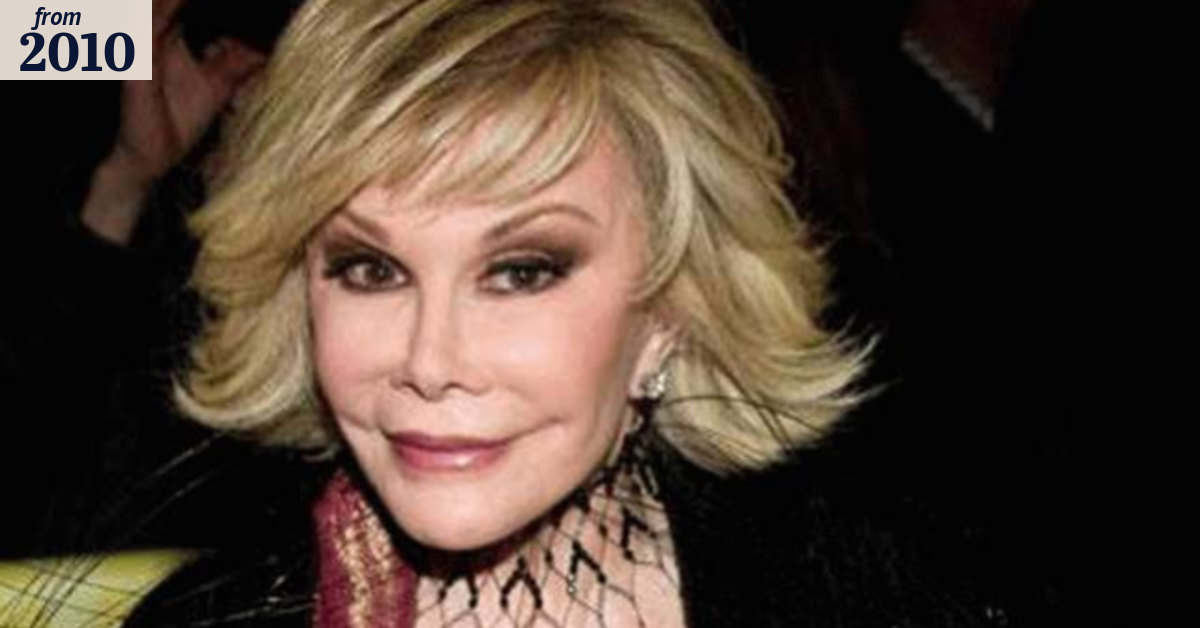 Joan Rivers is 'A Piece of Work'