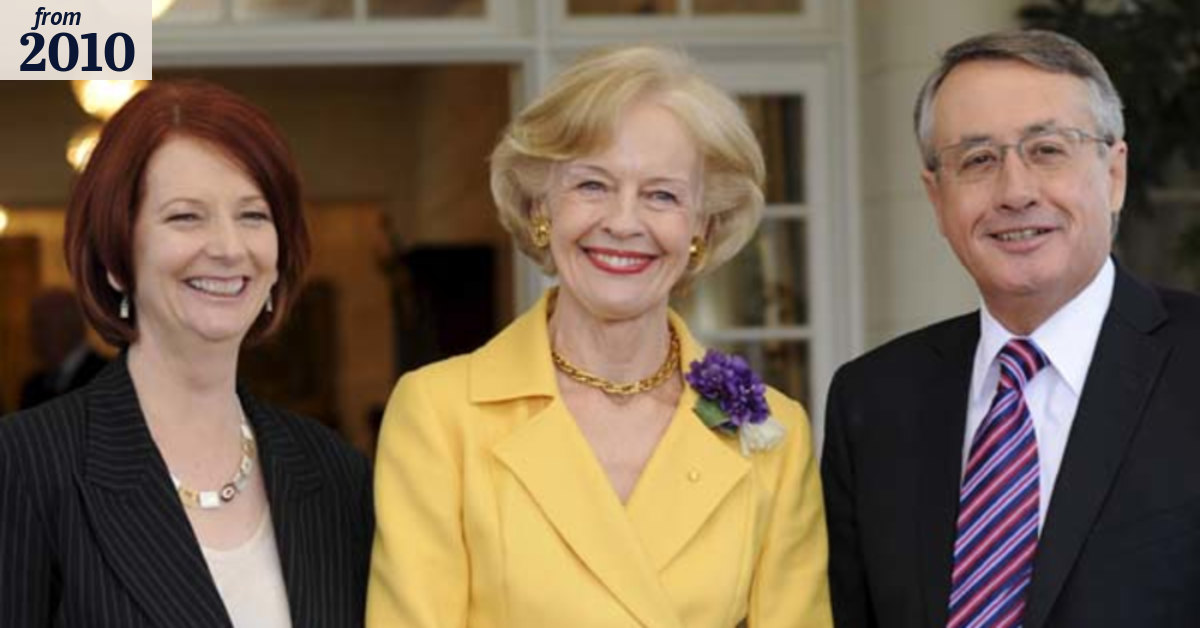 Governor-General in a bind over Labor ties