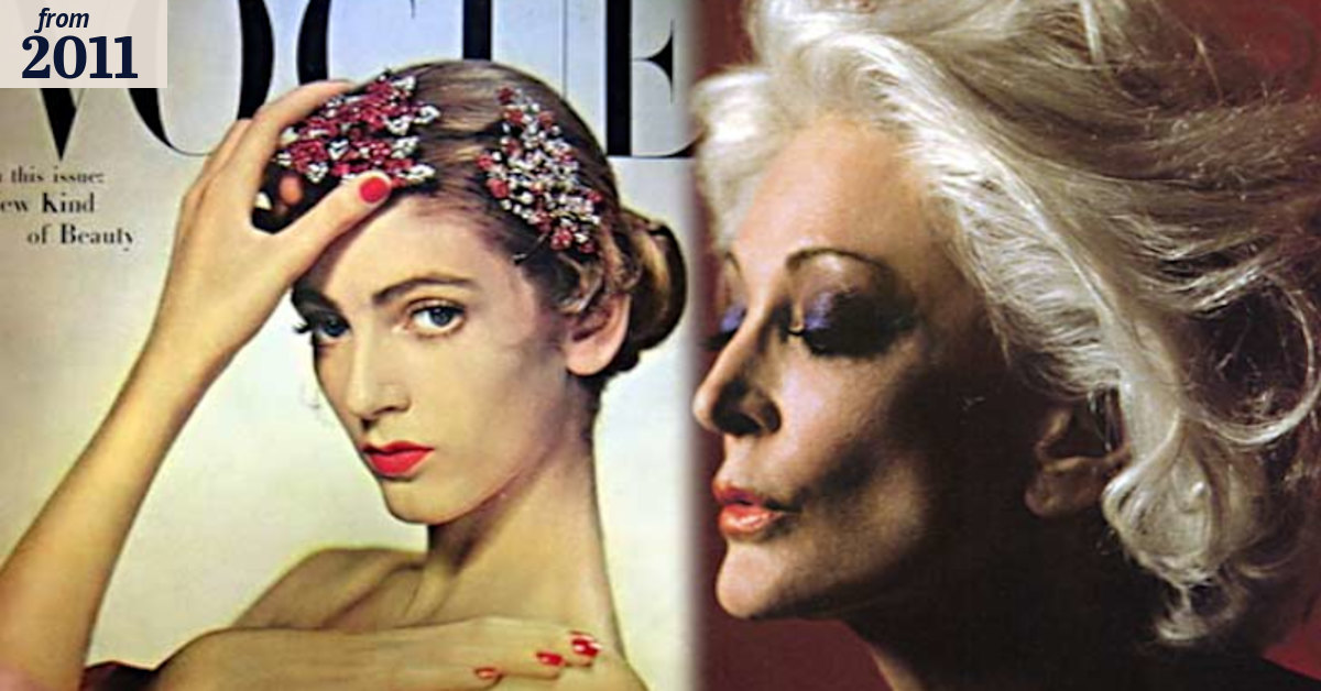 World's oldest model celebrates her 80th