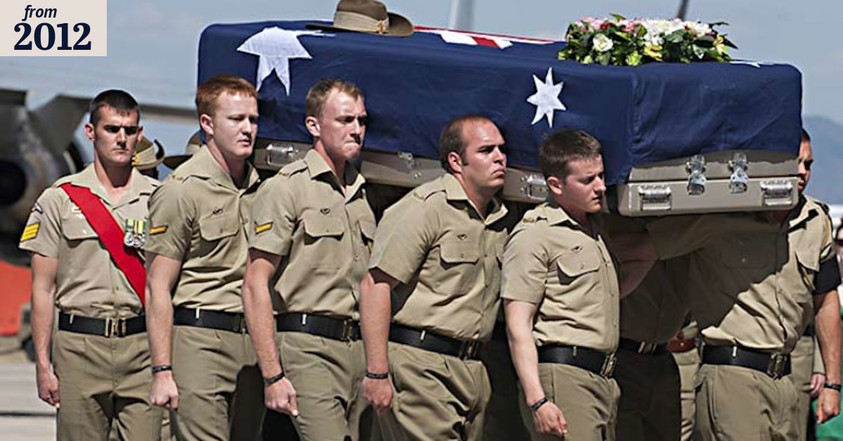 Fallen soldiers return home