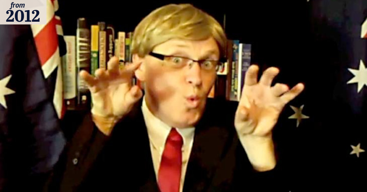 Kevin Rudd sweary man!